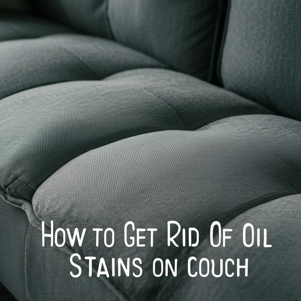 How To Get Rid Of Oil Stains On Couch