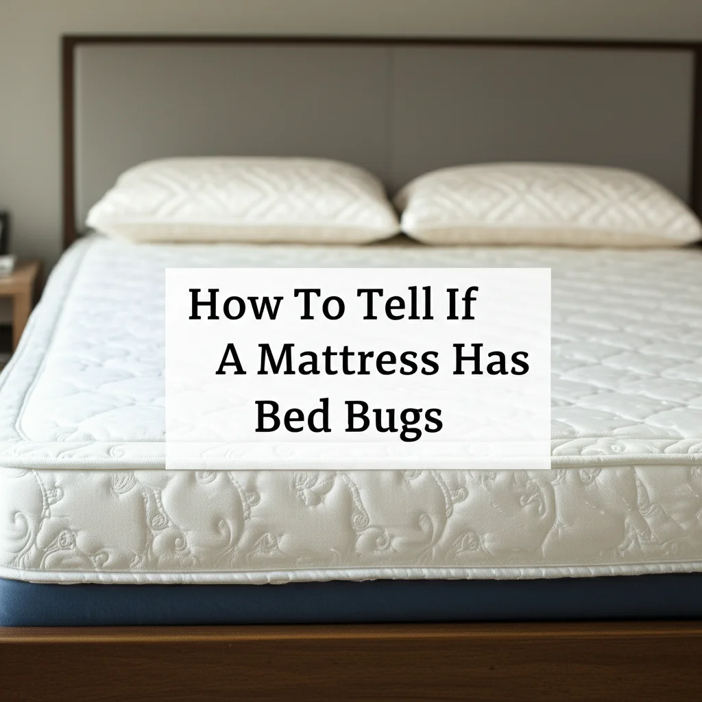Discover how to tell if a mattress has bed bugs. Learn to identify the tell-tale signs, from tiny blood spots to visible pests, and protect your sleep.