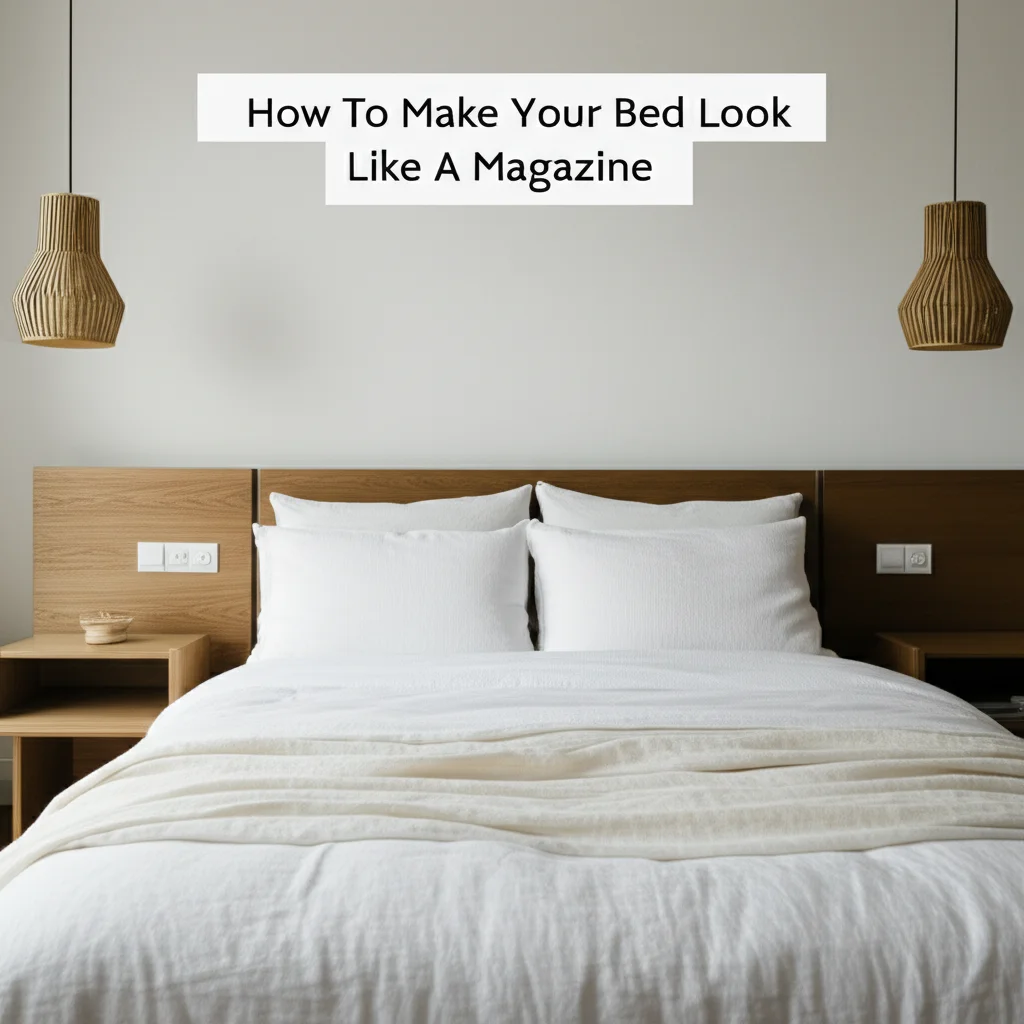 How To Make Your Bed Look Like A Magazine