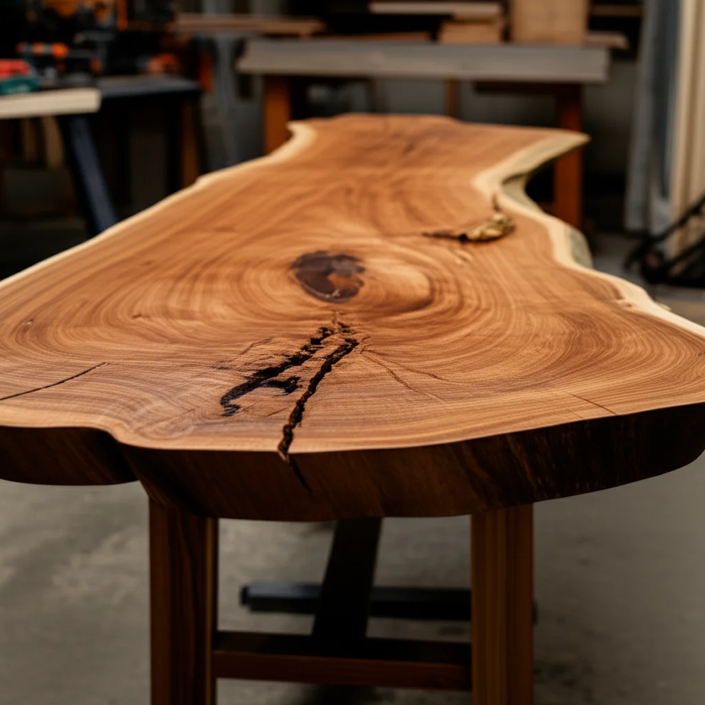 How To Make A Live Edge Table With Epoxy