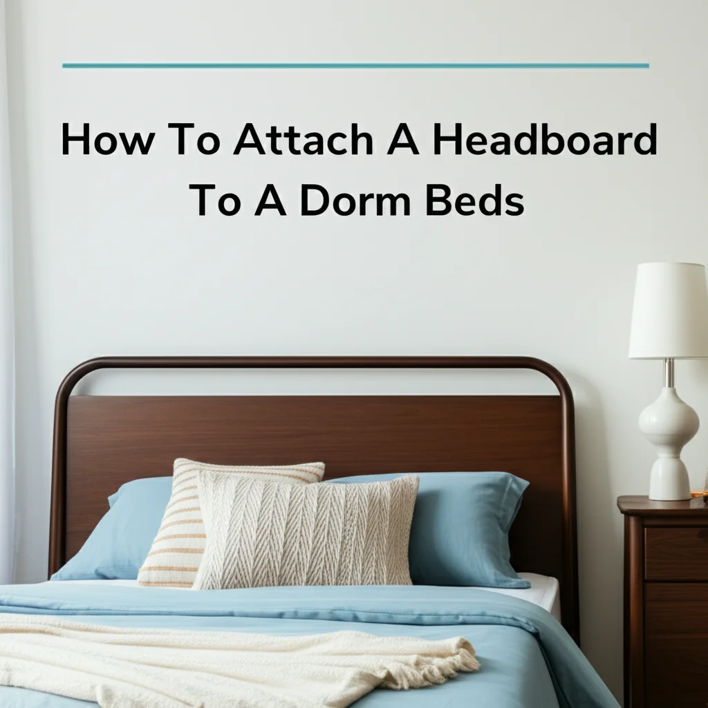 Learn how to attach a headboard to a dorm bed with easy, damage-free methods. Transform your college space with comfort and style.