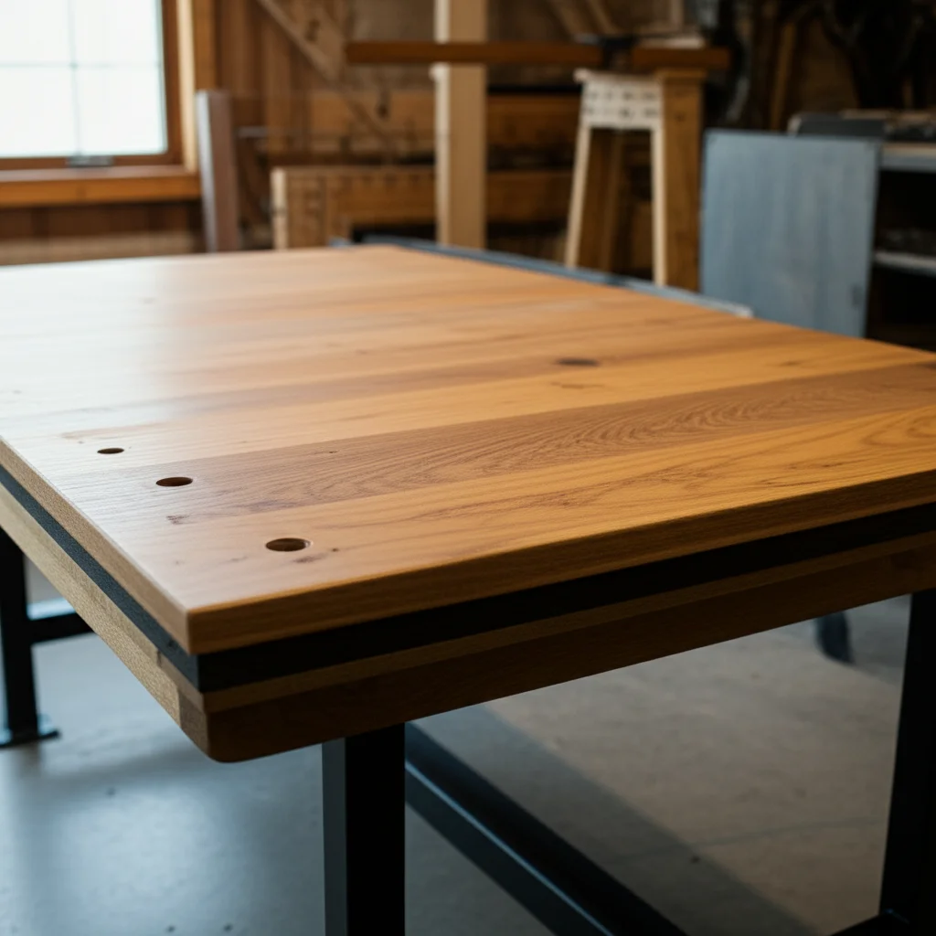 Learn how to effectively attach a wood table top to a metal frame for a sturdy, durable, and stylish furniture piece.