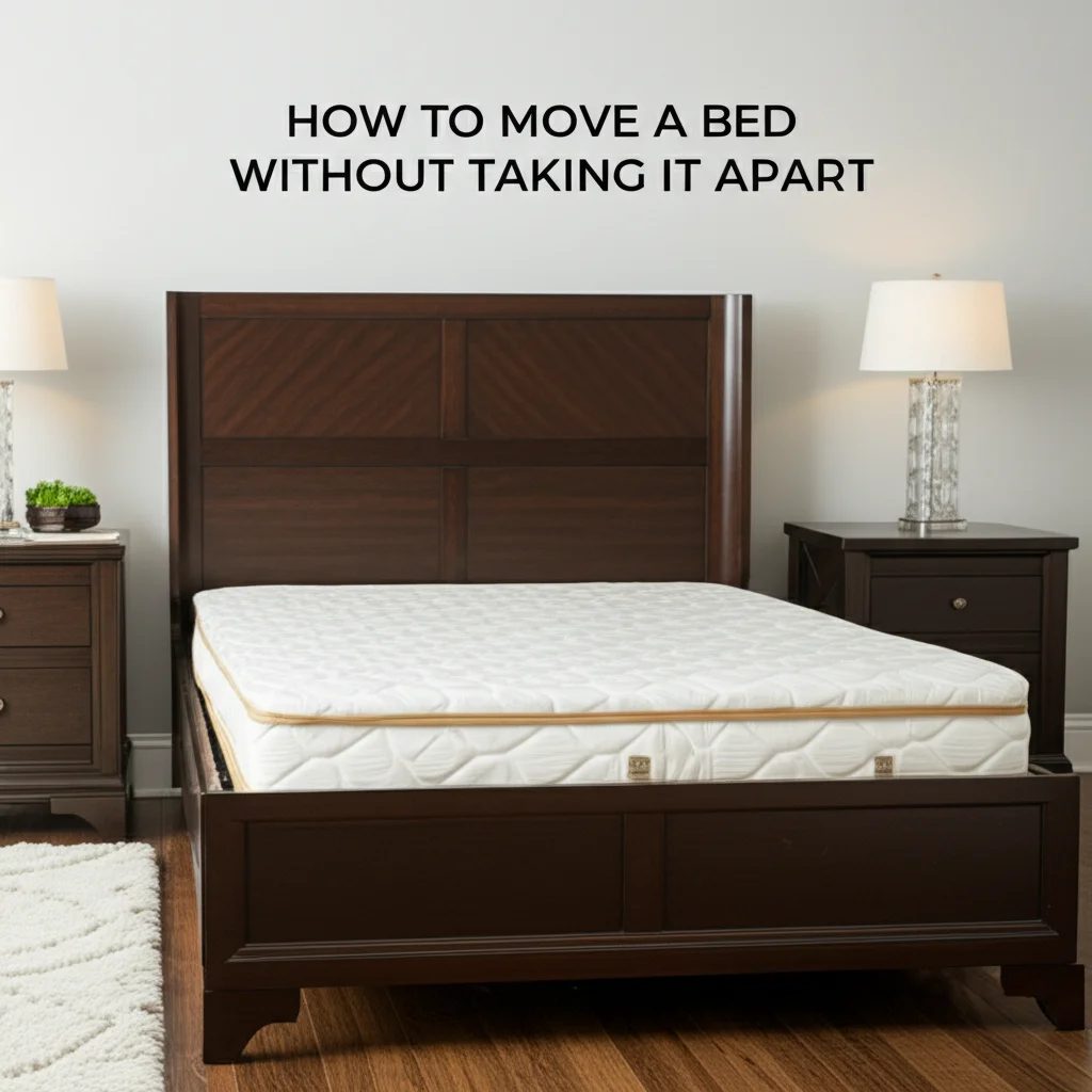 How To Move A Bed Without Taking It Apart