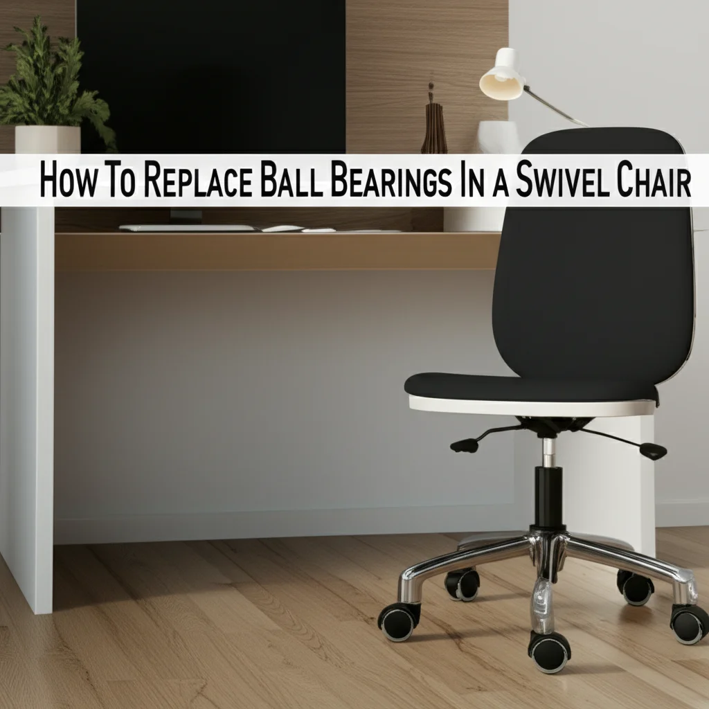 How To Replace Ball Bearings In A Swivel Chair