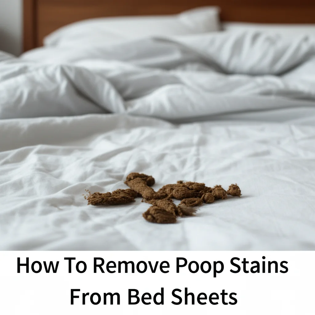 How To Remove Poop Stains From Bed Sheets