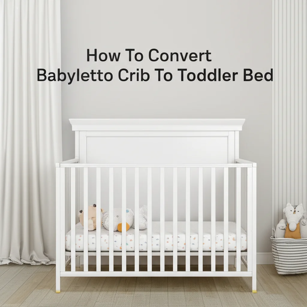 How To Convert Babyletto Crib To Toddler Bed