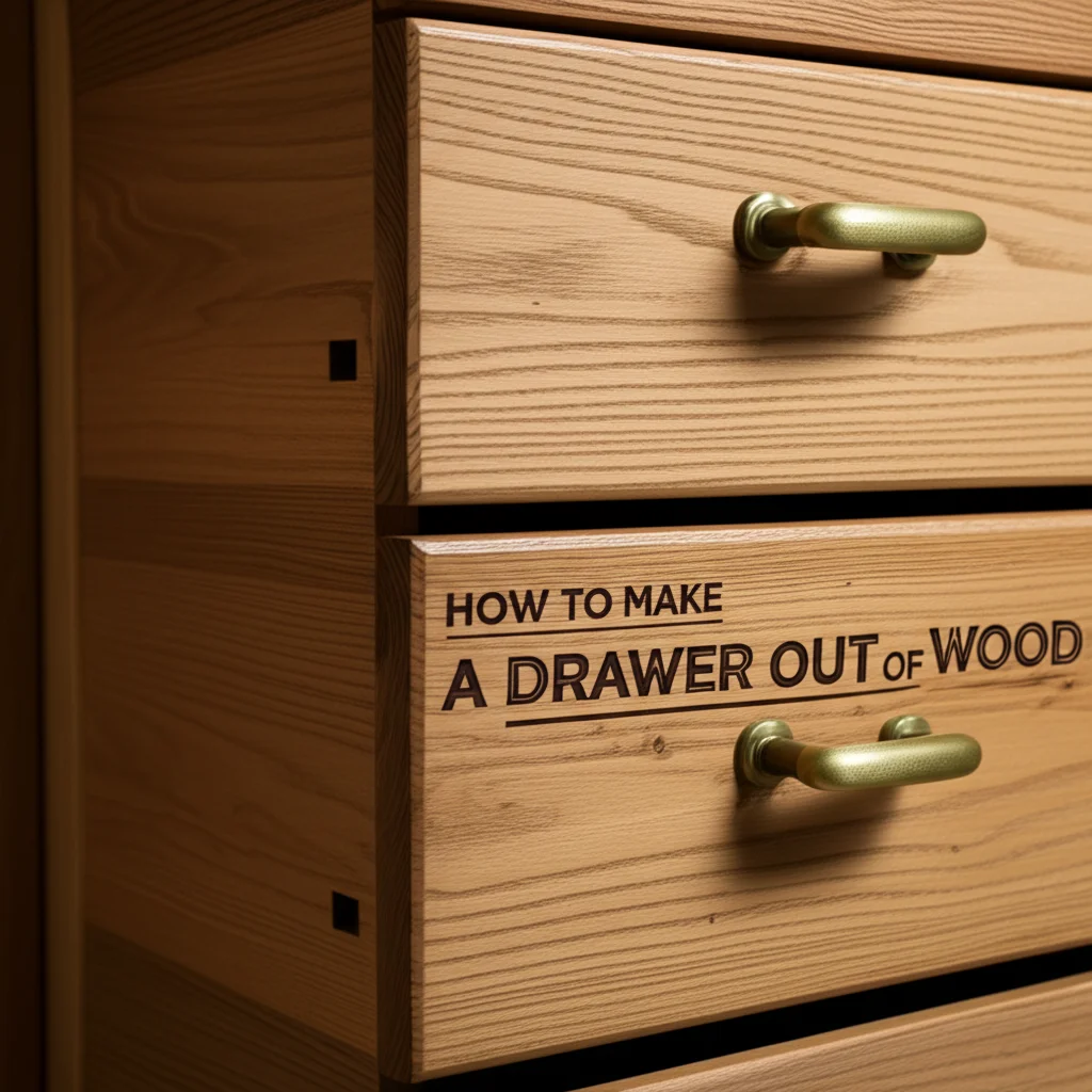 How To Make A Drawer Out Of Wood