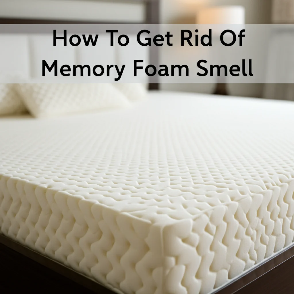 Discover effective ways to get rid of memory foam smell. Learn simple methods, natural solutions, and preventative tips for a fresh, odor-free mattress or pillow.