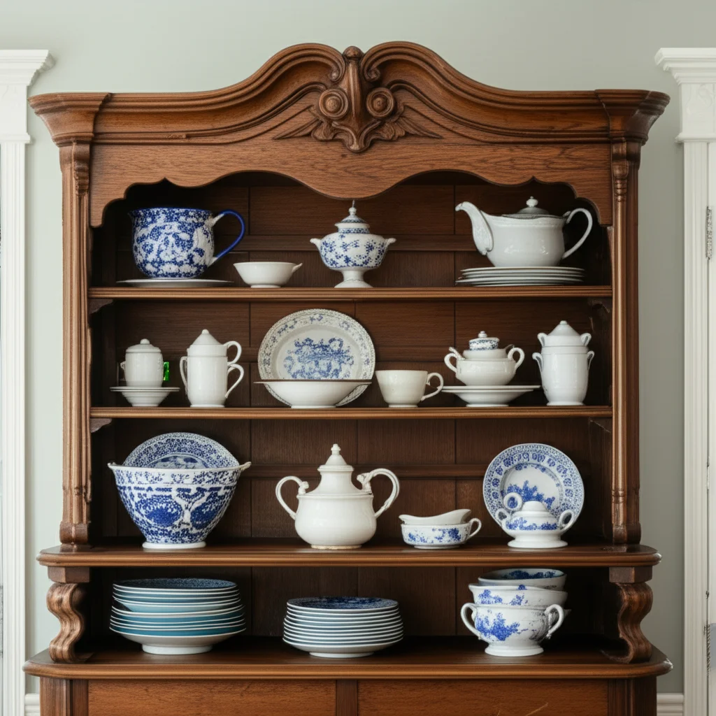 How To Decorate The Top Of A Hutch