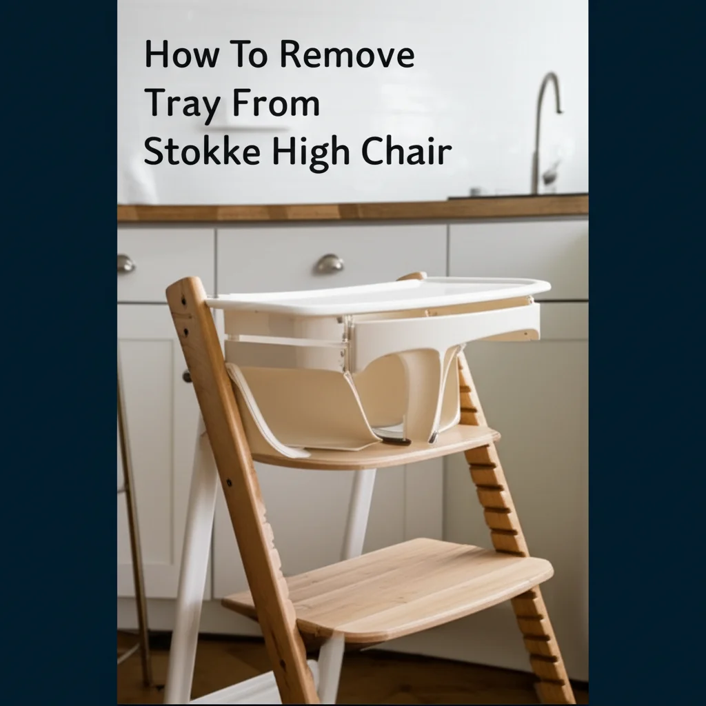 How To Remove Tray From Stokke High Chair