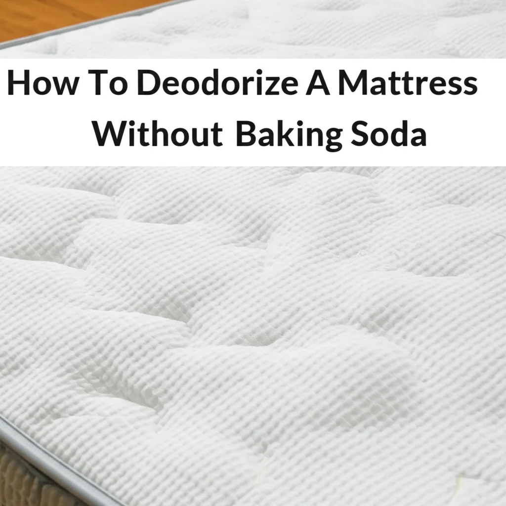 How To Deodorize A Mattress Without Baking Soda