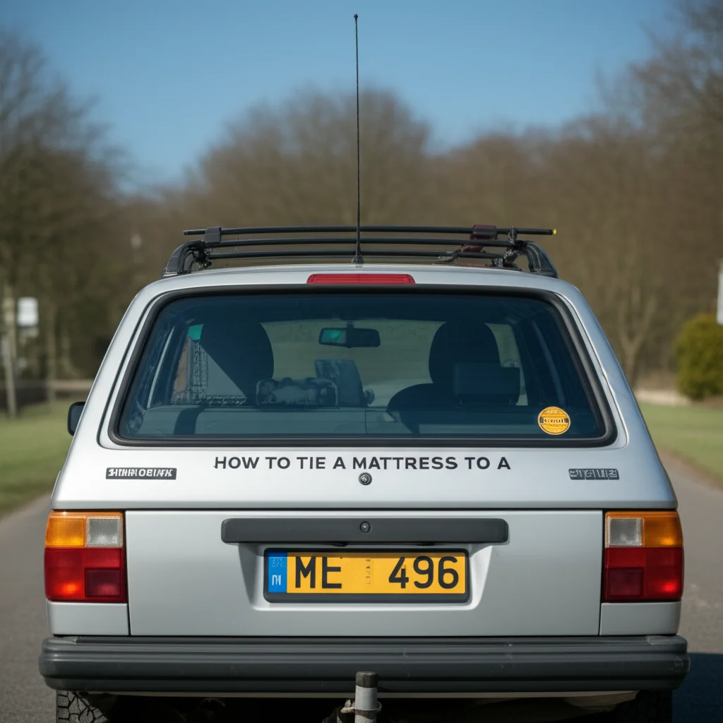 Learn how to tie a mattress to a car safely. Discover essential tools, step-by-step instructions, and vital safety tips for secure mattress transport.
