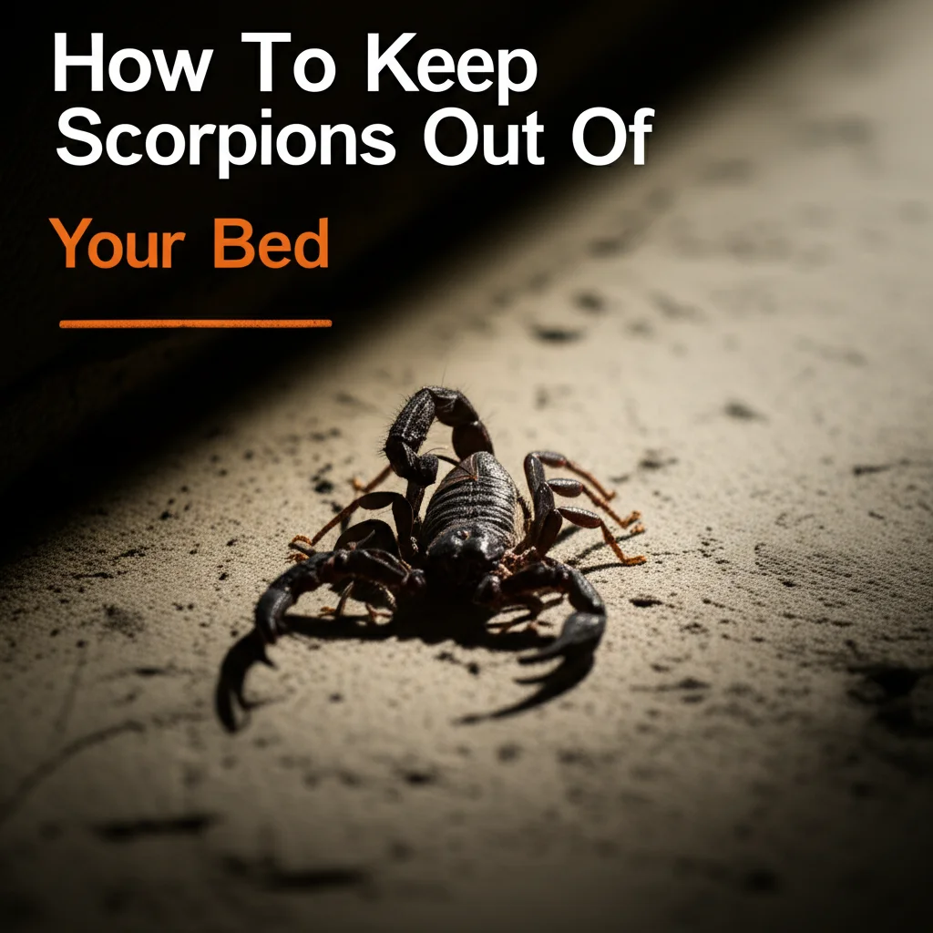 How To Keep Scorpions Out Of Your Bed