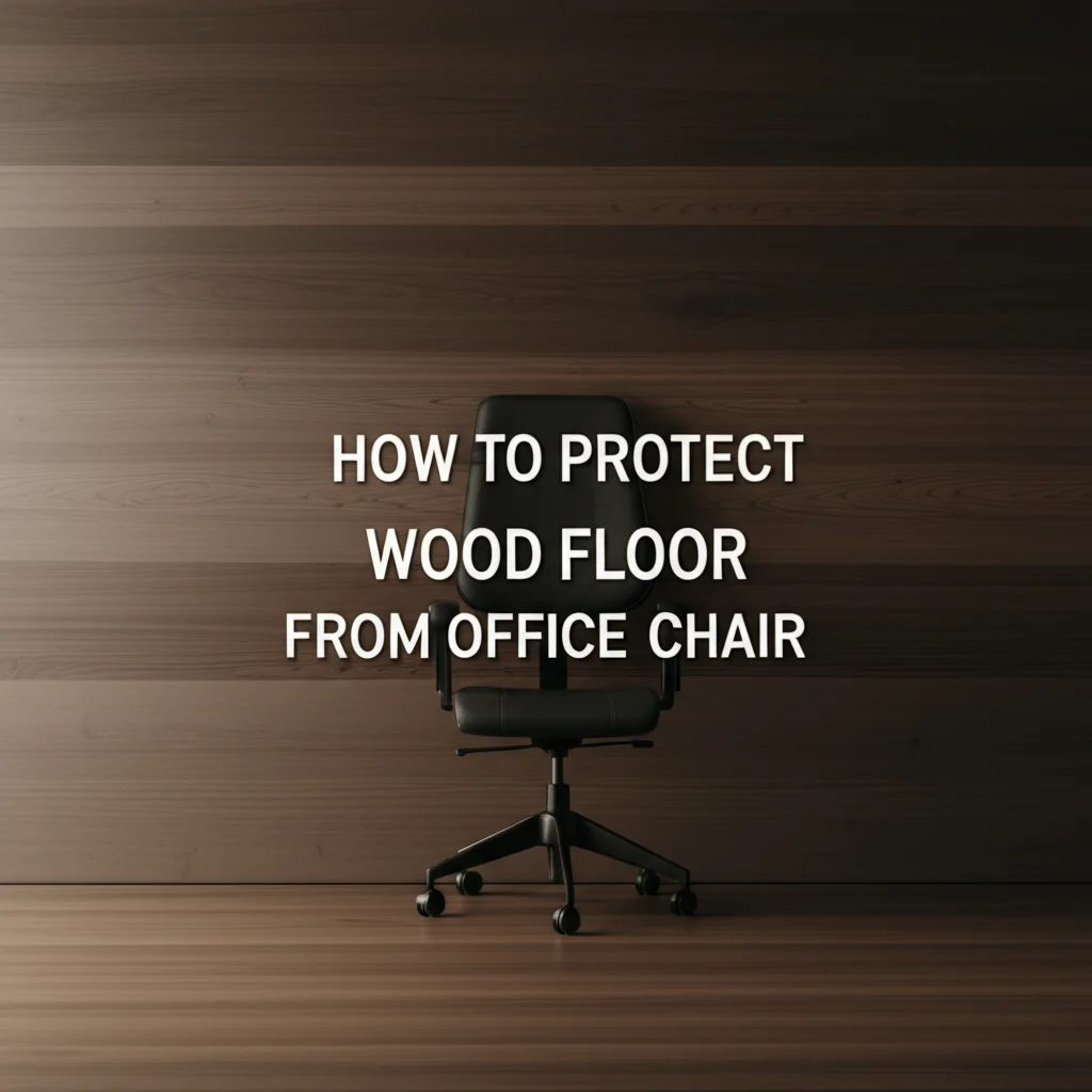 How To Protect Wood Floor From Office Chair