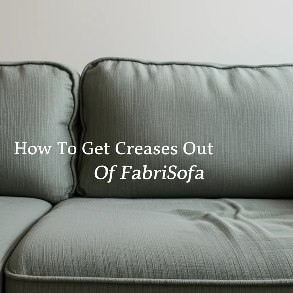 How To Get Creases Out Of Fabric Sofa
