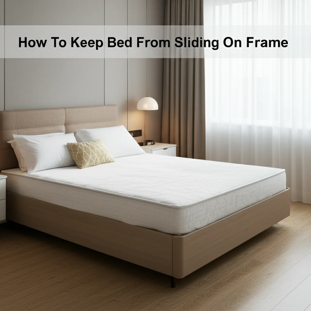 How To Keep Bed From Sliding On Frame