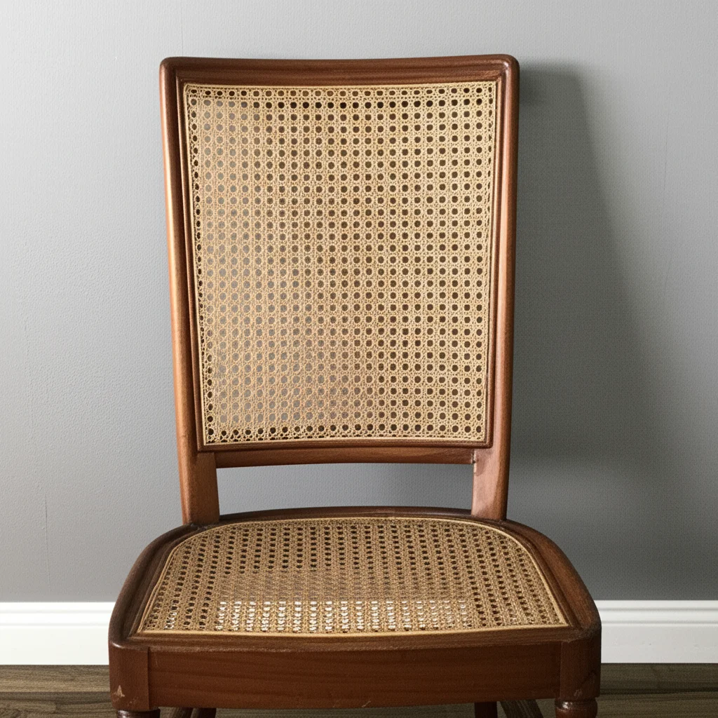 How To Replace Cane Back Chair With Fabric