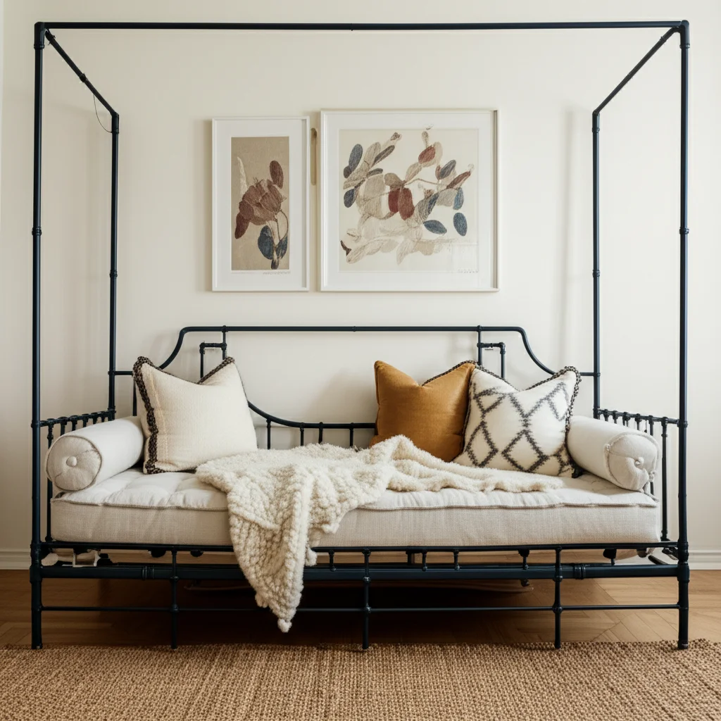 Transform your daybed into a stylish and comfortable couch. Learn expert tips on styling a daybed like a couch, from cushions to throws, for versatile living.