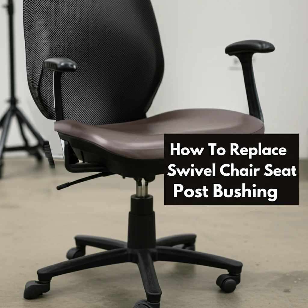 How To Replace Swivel Chair Seat Post Bushing