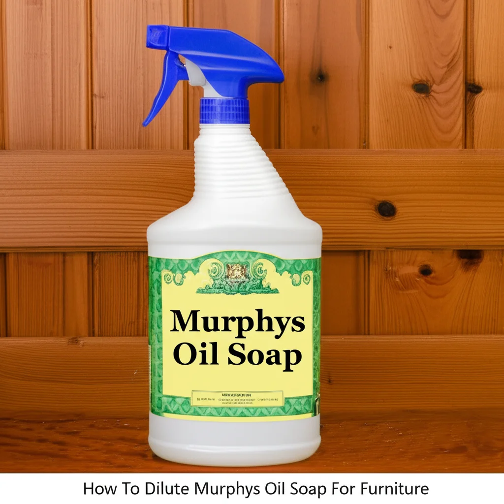 How To Dilute Murphys Oil Soap For Furniture