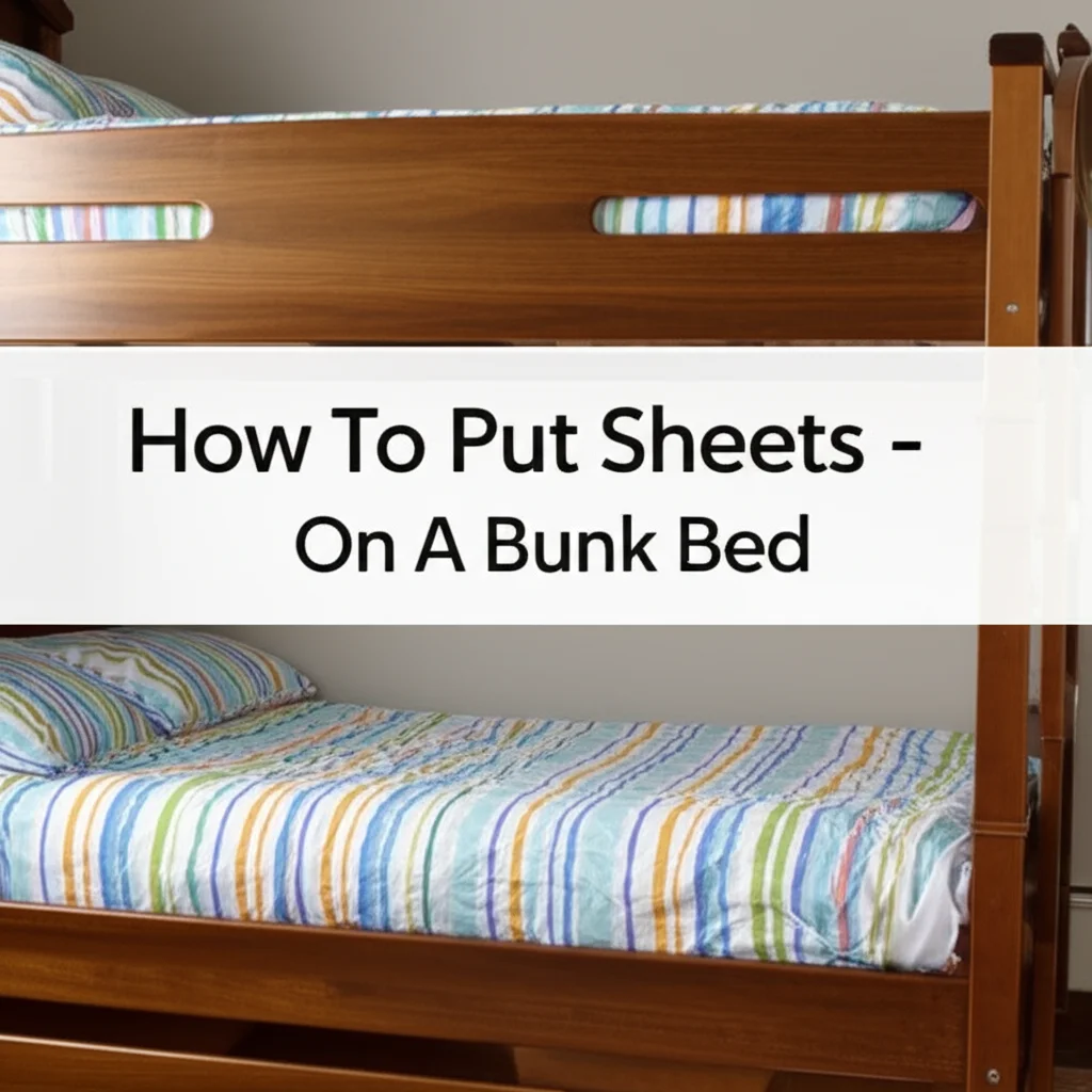 How To Put Sheets On A Bunk Bed