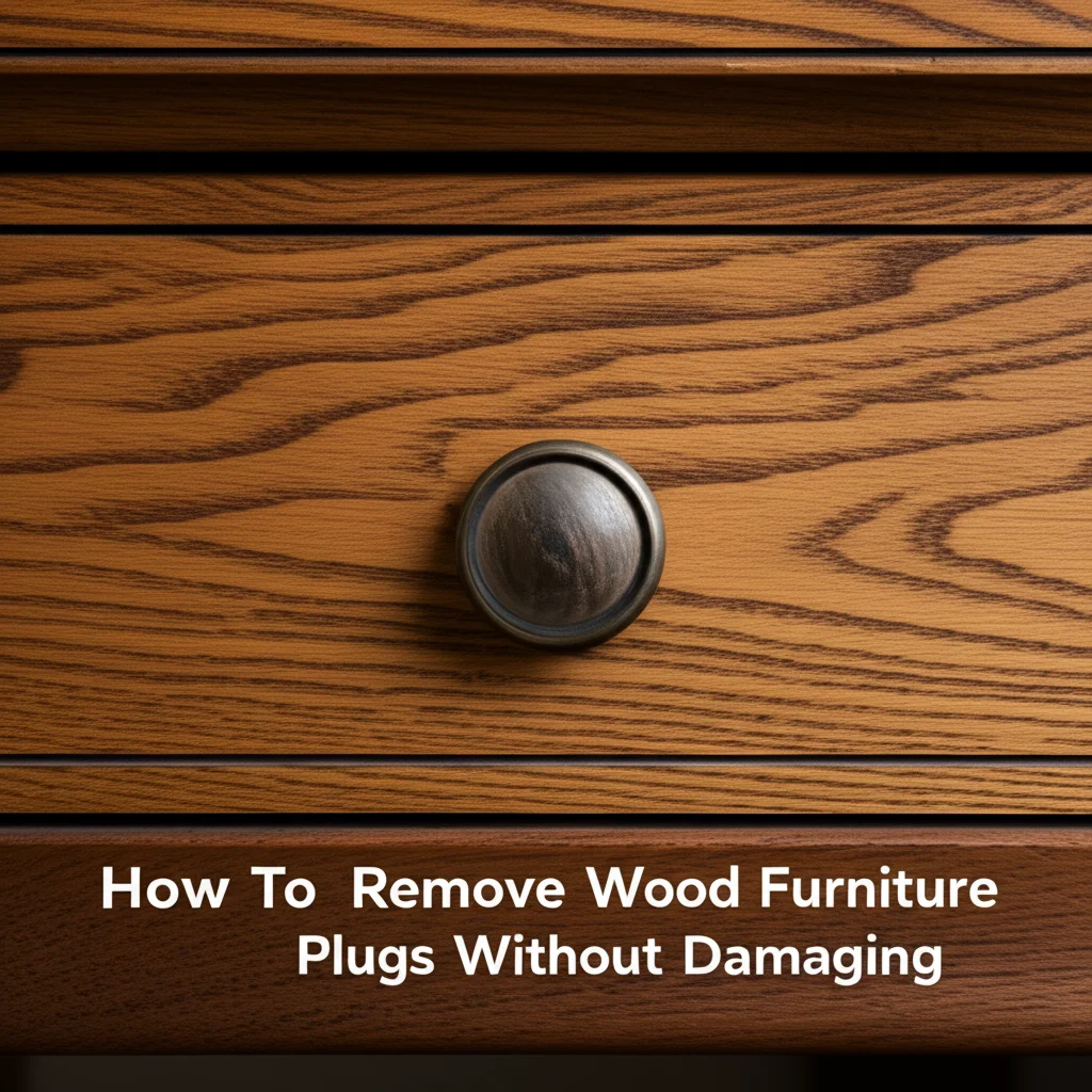 Learn how to safely remove wood furniture plugs without damage. Discover tools, techniques, and expert tips for preserving your furniture.
