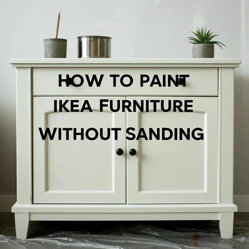 How To Paint Ikea Furniture Without Sanding