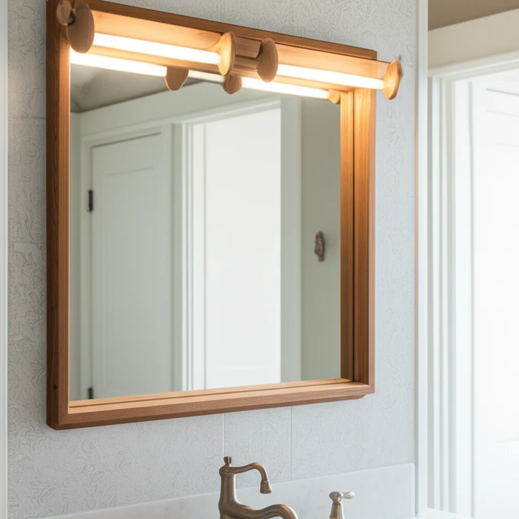 How To Frame A Medicine Cabinet Mirror