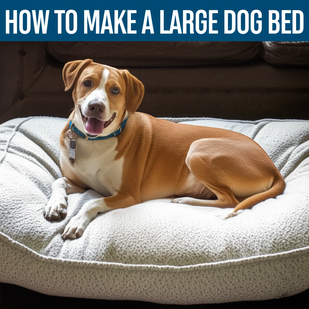How To Make A Large Dog Bed