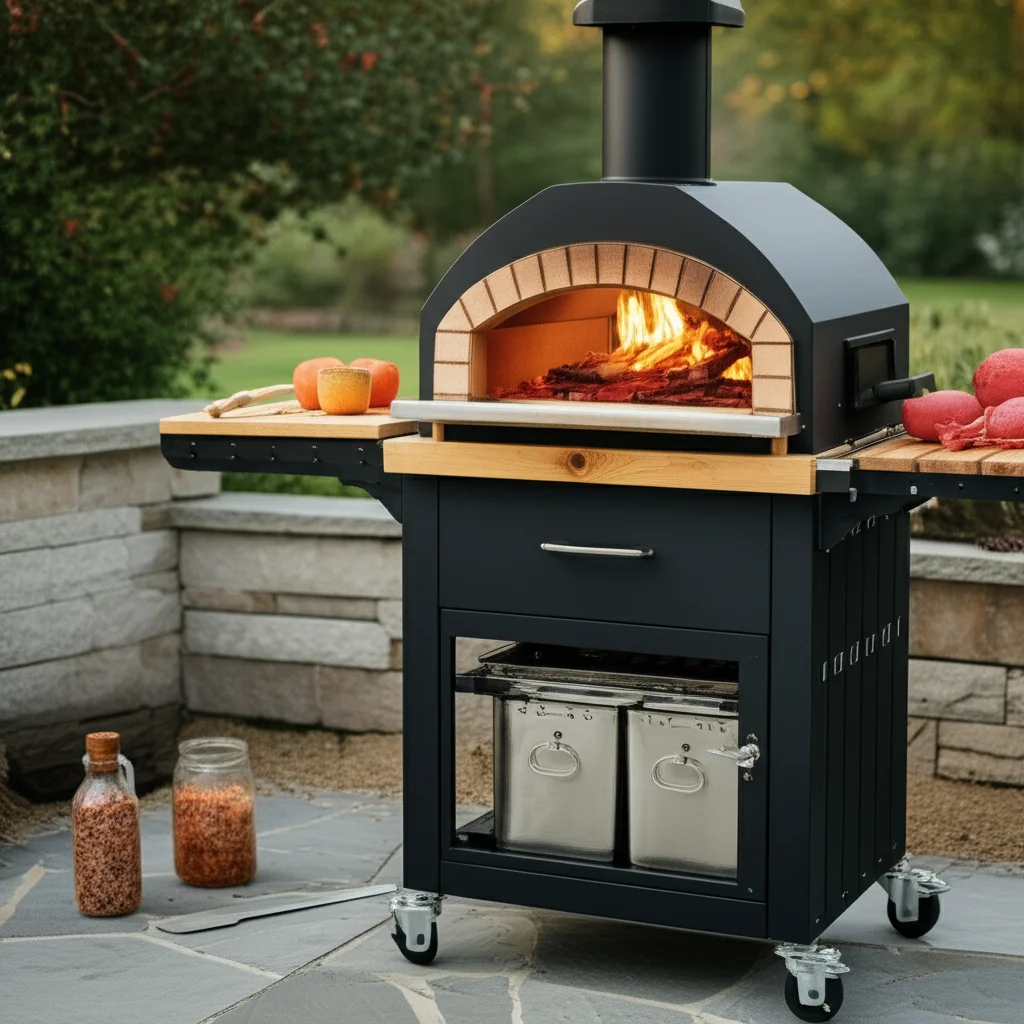 How To Make A Pizza Oven Table