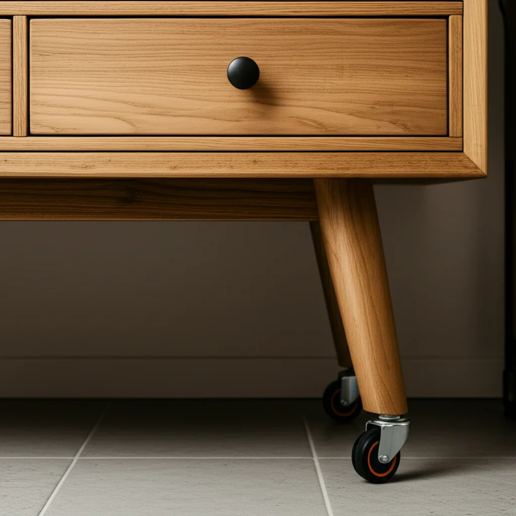 How To Add Wheels To A Table