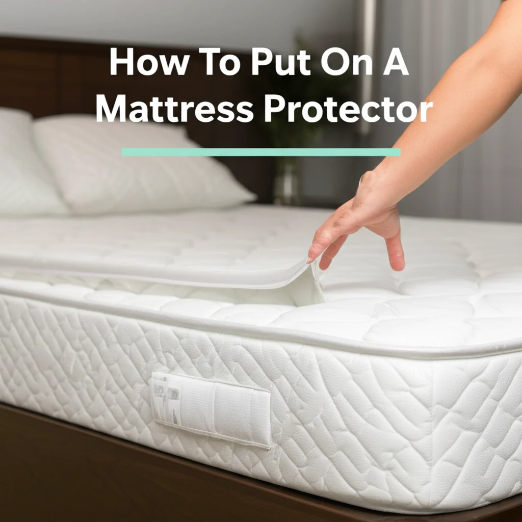 How To Put On A Mattress Protector