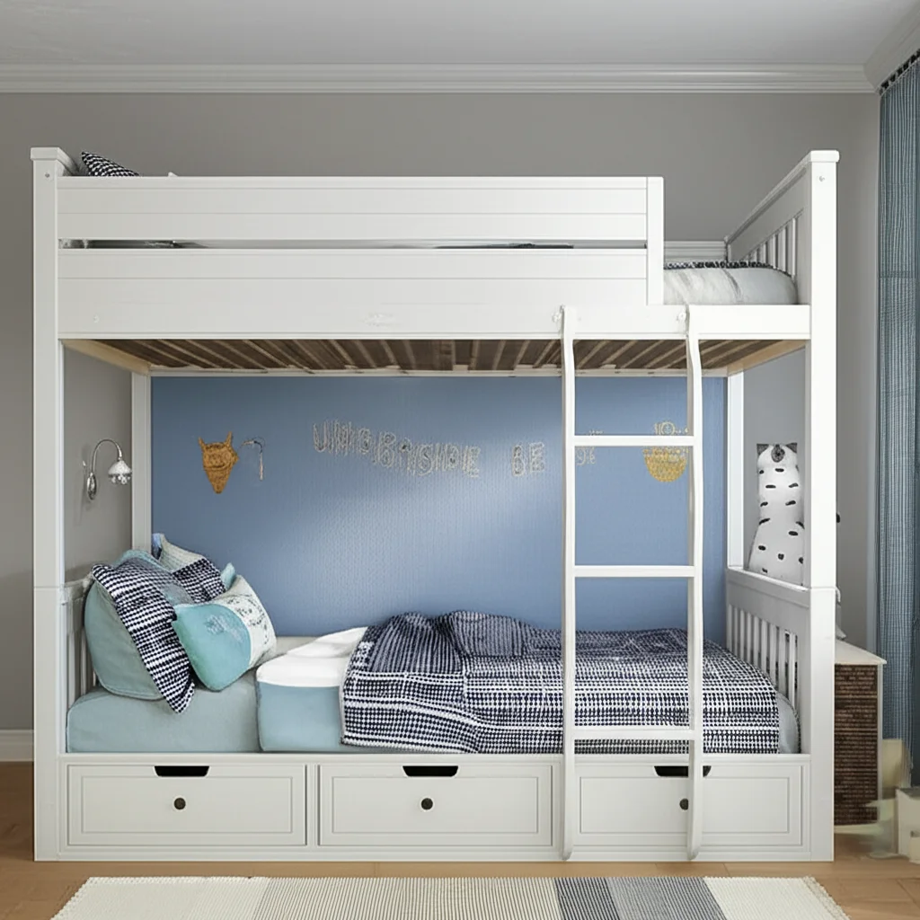 How To Cover Underside Of Bunk Bed