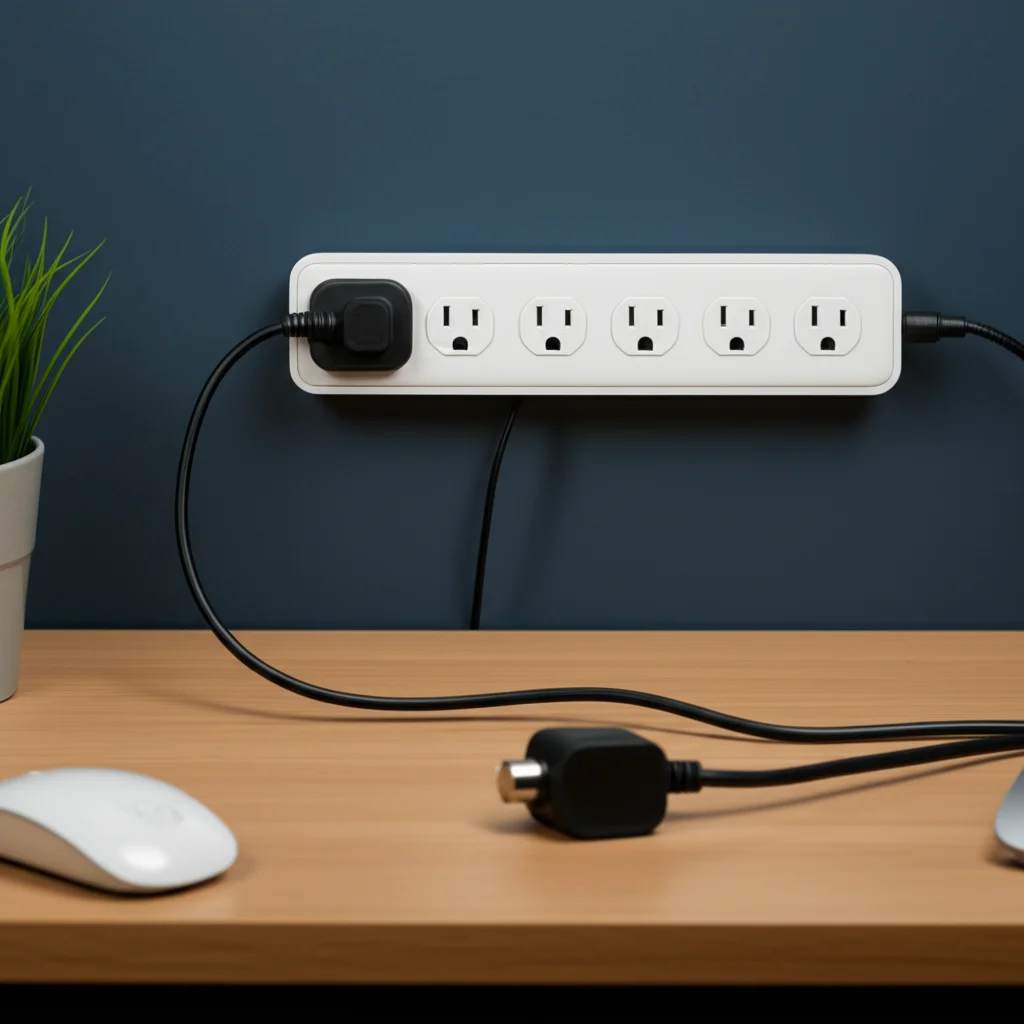 How To Mount Surge Protector Under Desk