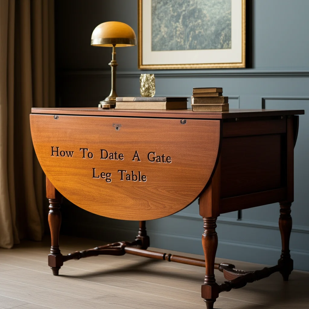 How To Date A Gate Leg Table