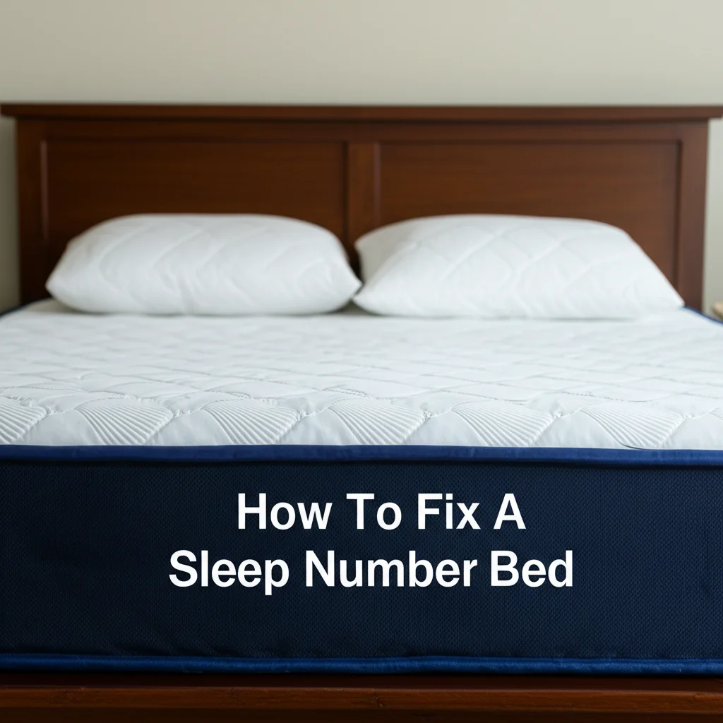 How To Fix A Sleep Number Bed