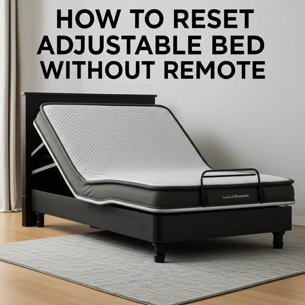 How To Reset Adjustable Bed Without Remote