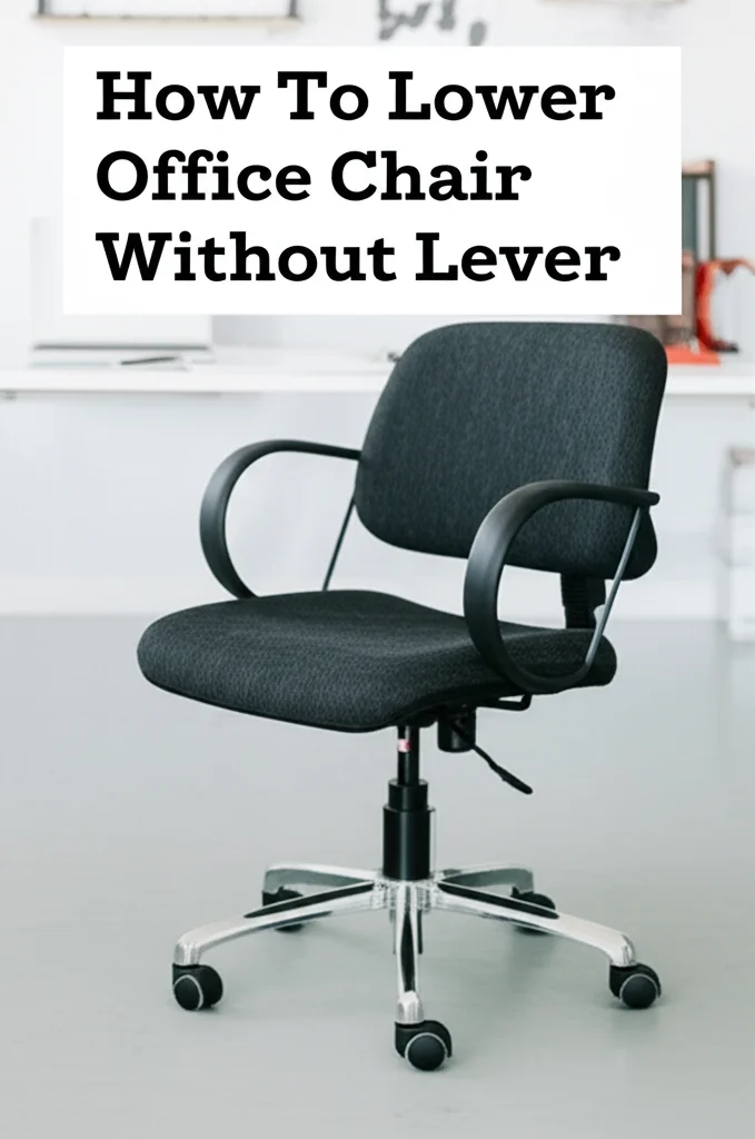 How To Lower Office Chair Without Lever