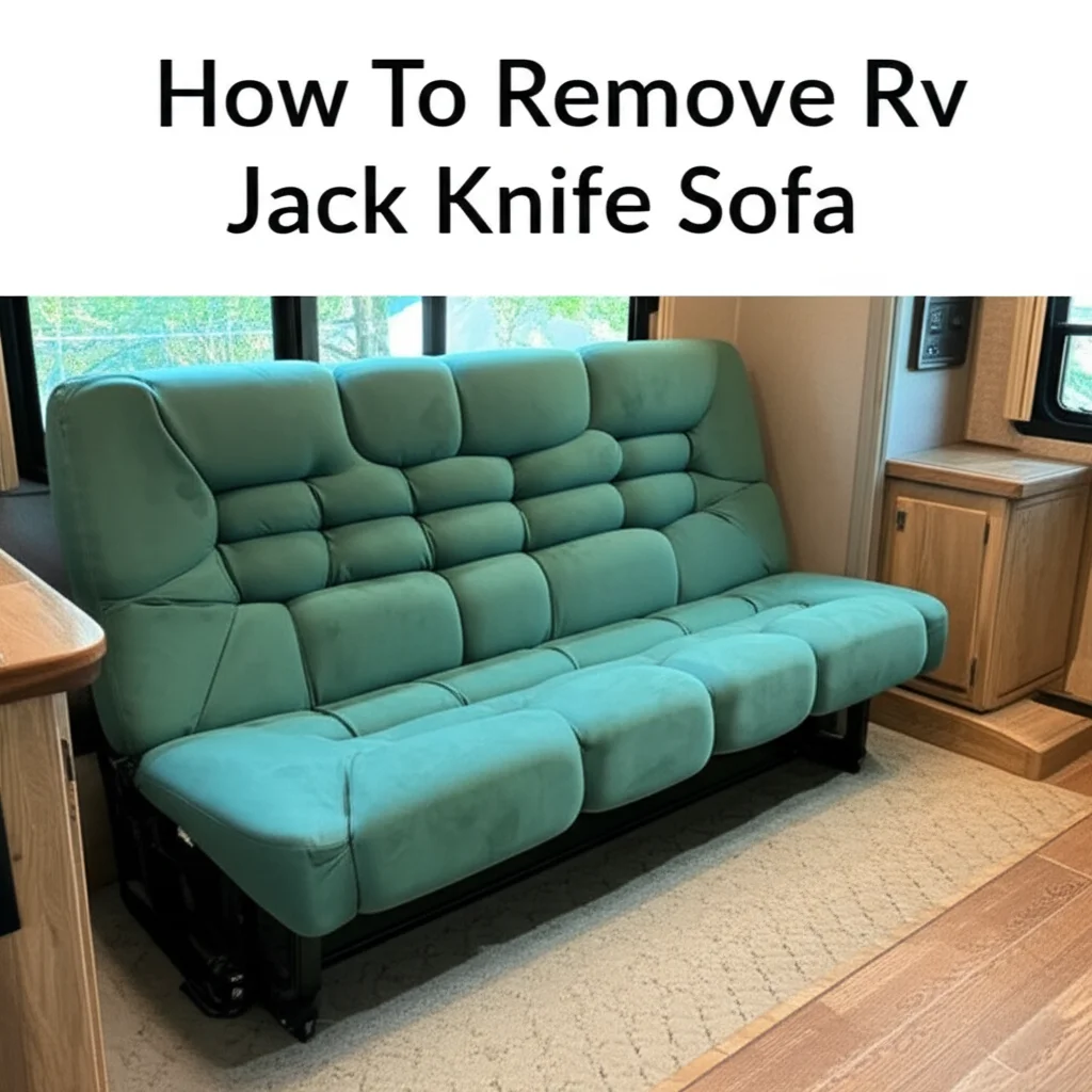 How To Remove Rv Jack Knife Sofa