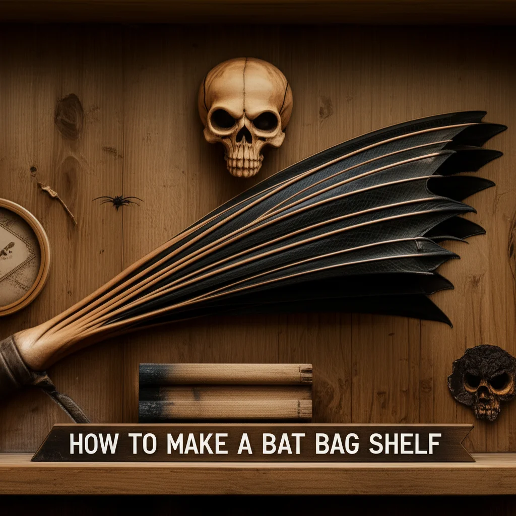 How To Make A Bat Bag Shelf