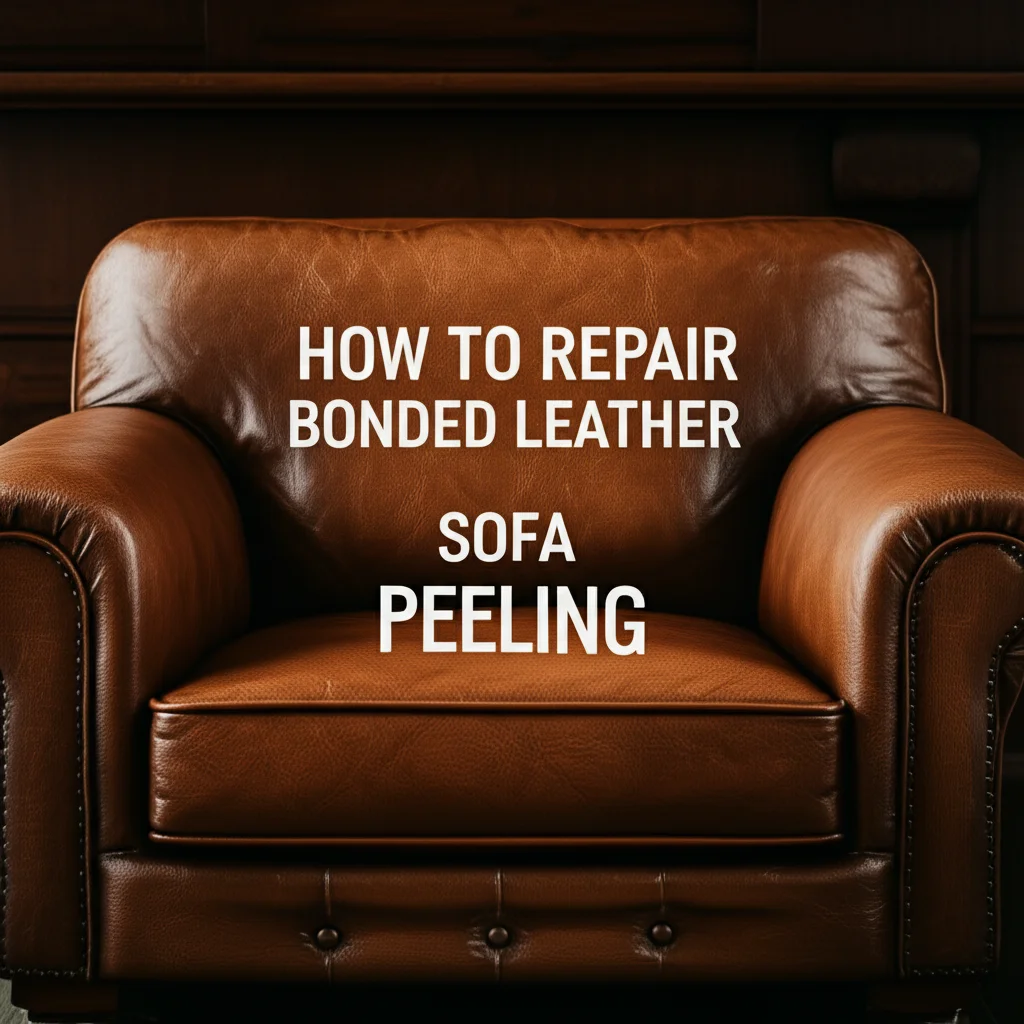 How To Repair Bonded Leather Sofa Peeling