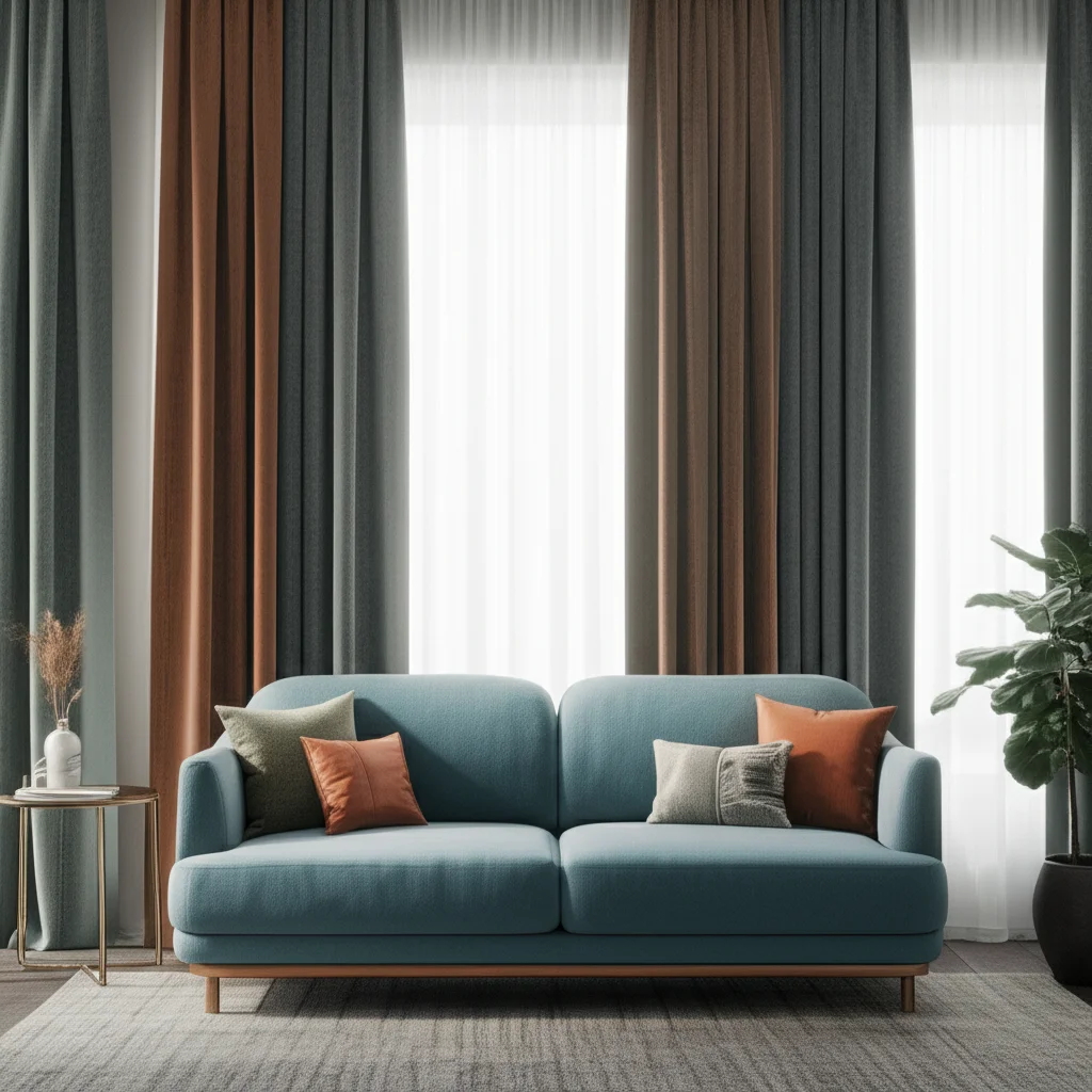 How To Match Curtains With Sofa