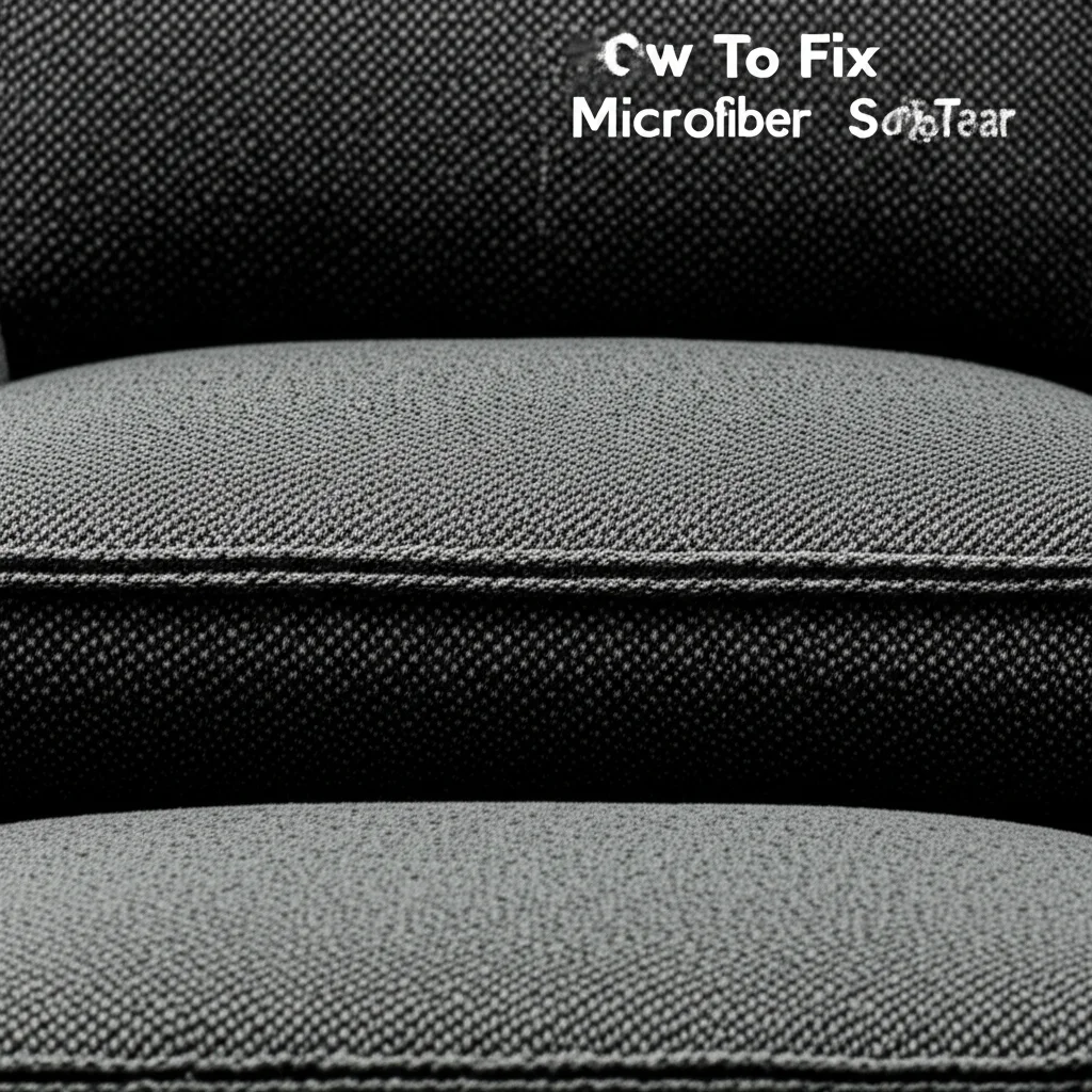 How To Fix Microfiber Sofa Tear