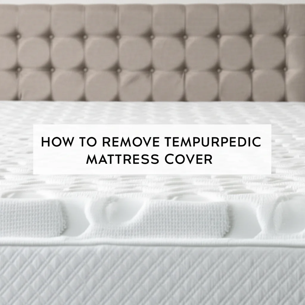 How To Remove Tempurpedic Mattress Cover