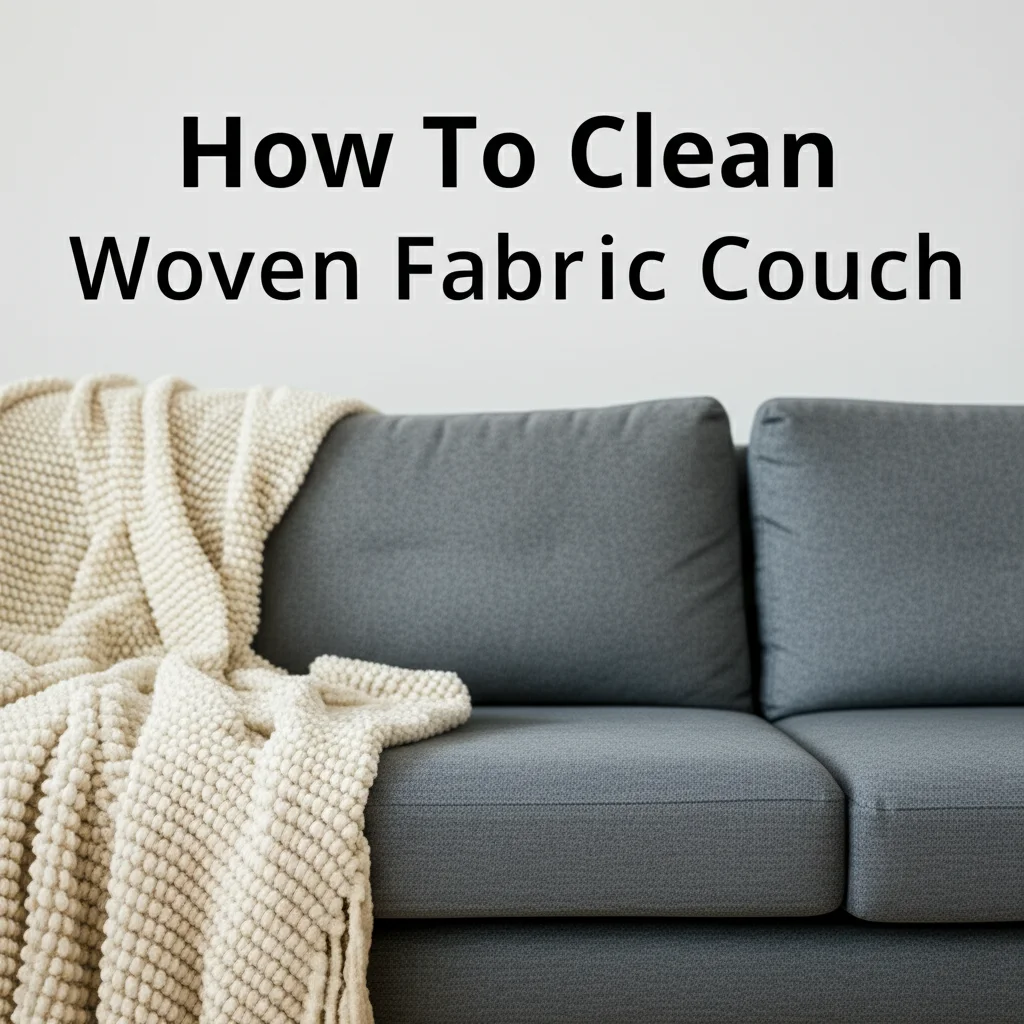 How To Clean Woven Fabric Couch
