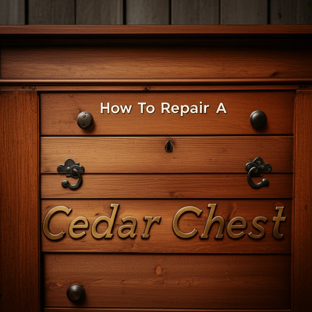 How To Repair A Cedar Chest