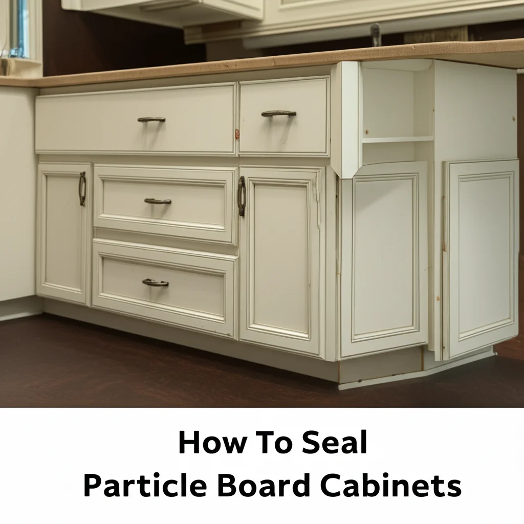 How To Seal Particle Board Cabinets
