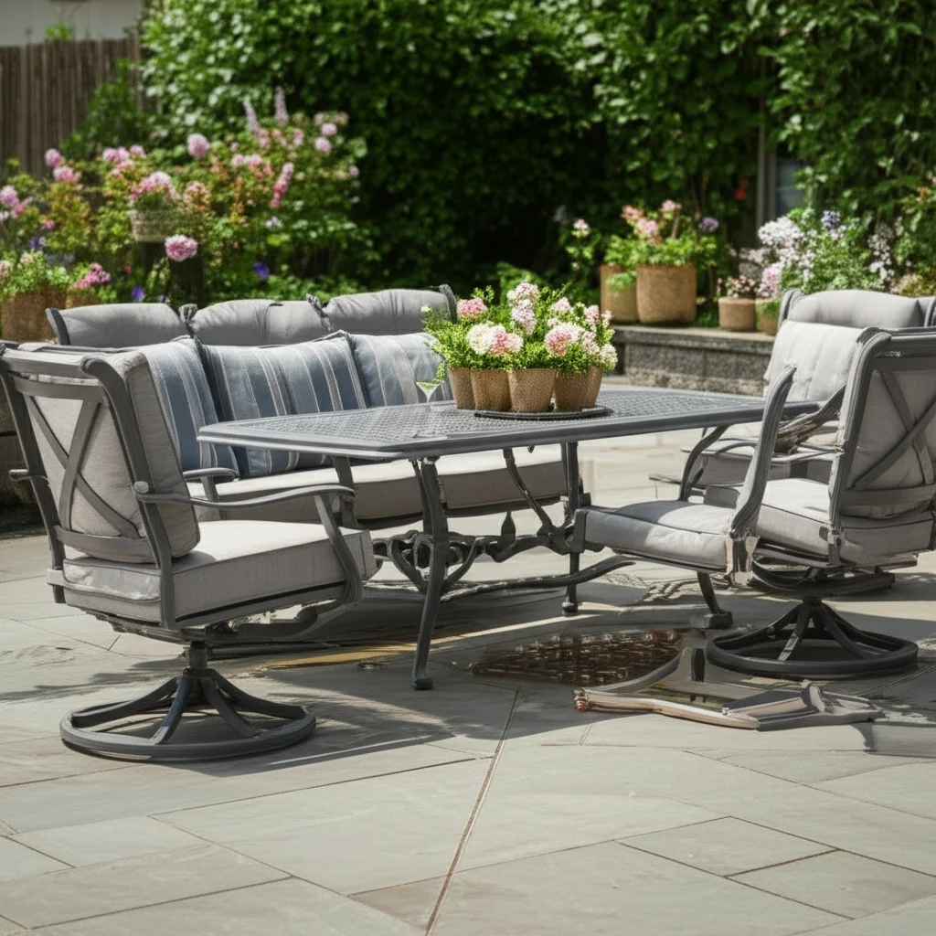 How To Clean Iron Patio Furniture