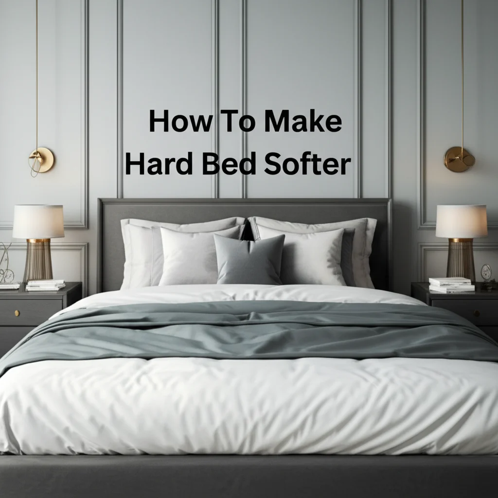 How To Make Hard Bed Softer