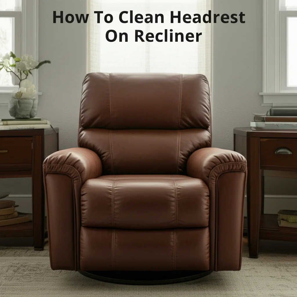 Learn how to clean a recliner headrest effectively. Discover techniques for fabric and leather, remove common stains, and keep your recliner fresh.